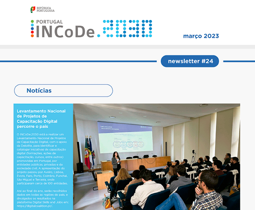 INCODE 2030 - Newsletter 24 - Março 2023