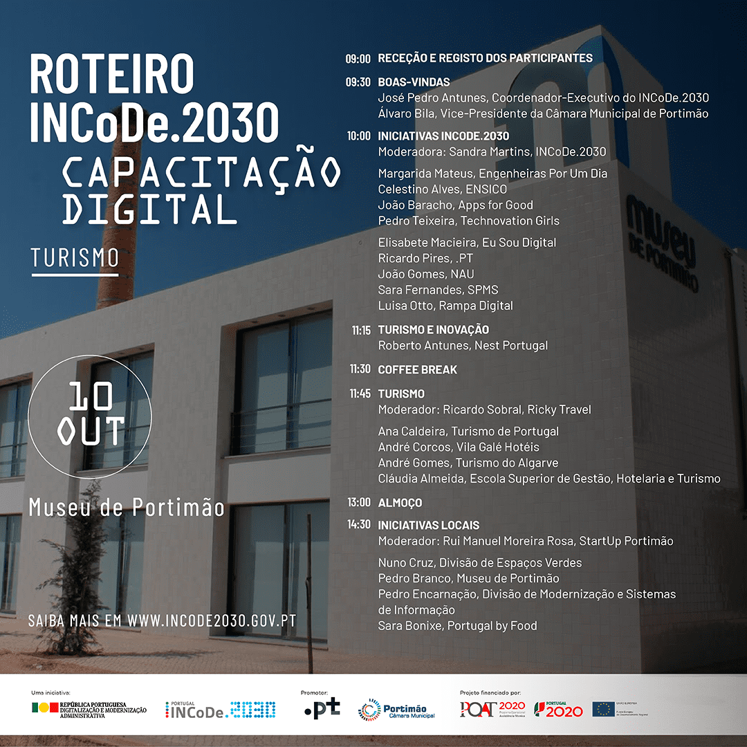 Roteiro Incode2030 Capacitação Digital - Turismo